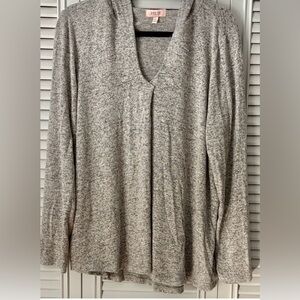 Per Se Heather Gray Women's Hoodie